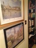 Monet framed art