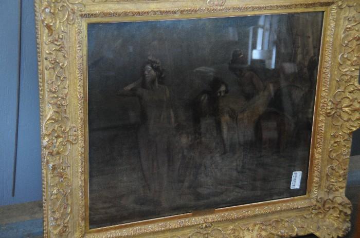 Forain painting of dancers