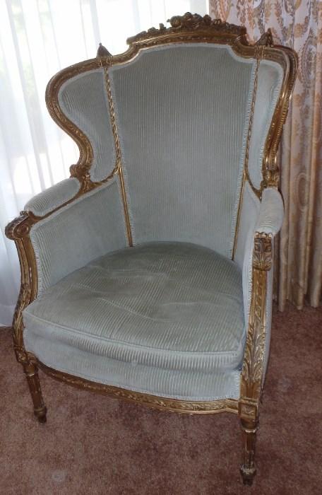 French Wing chair