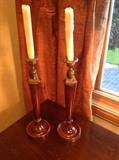 Egyptian Style Candlesticks
