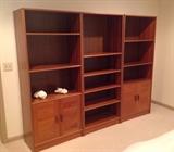 Three Piece Wall Unit