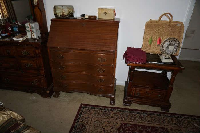 antique mahogany secretary