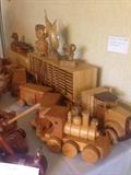 handmade wooden trucks AMAZING