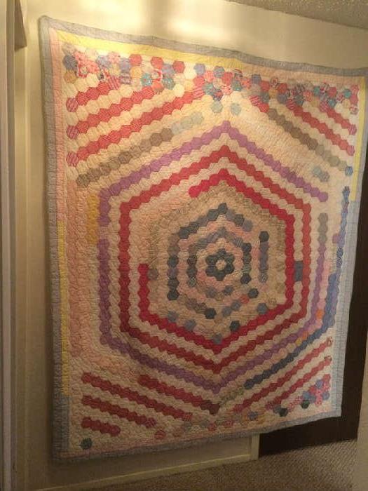 large old quilt