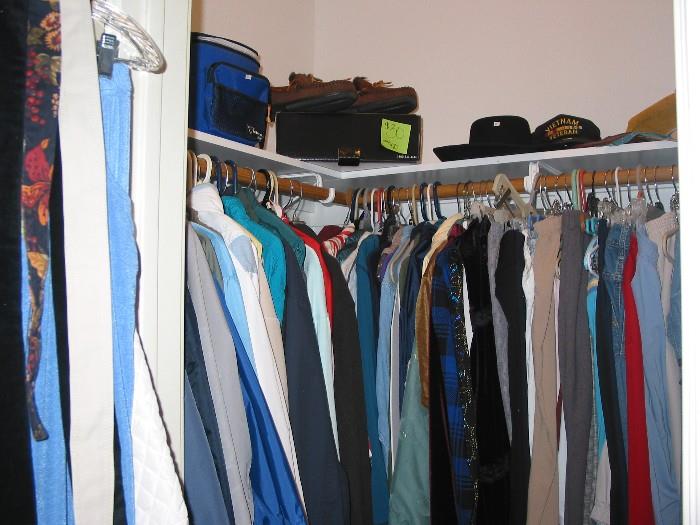 Clothes-Some Men's Jackets and Ladies Plus sizes Large-2X