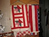 quilt tops, flag & patriotic fabric