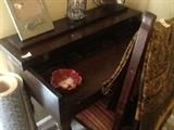antique desk and chair