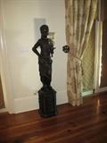 WE HAVE A PAIR OF THESE BRONZE STATUES
