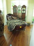 LEATHER CHAISE LOUNGE--BEAUTIFUL!