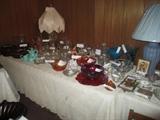MANY UNUSUAL PIECES OF CARNIVAL, IMPERIAL, FOSTORIA, FEDERAL,
PINK, COBALT, GREEN, STONE WARE BOWLS....