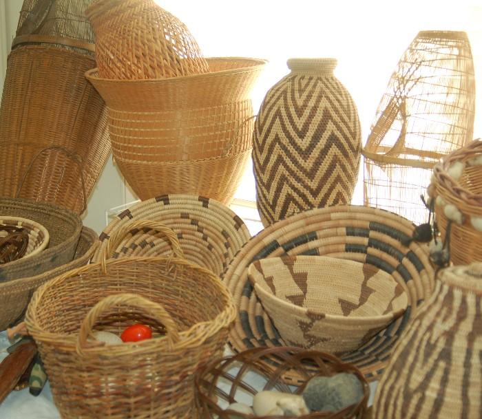African and Asian Baskets