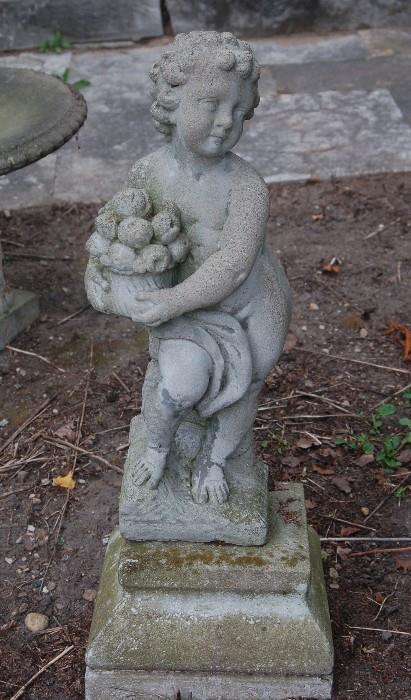 Spring Cherub Statue