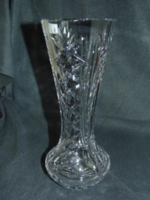 Waterford tulip vase