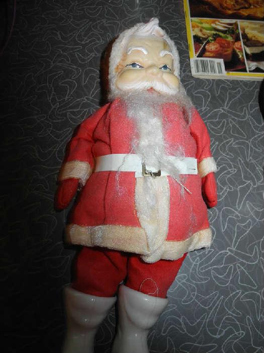 We have three of these vintage Santas!