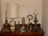 Lots of Vintage Lamps