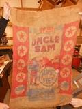 50 + Original Burlap Bags with incredible graphics!!