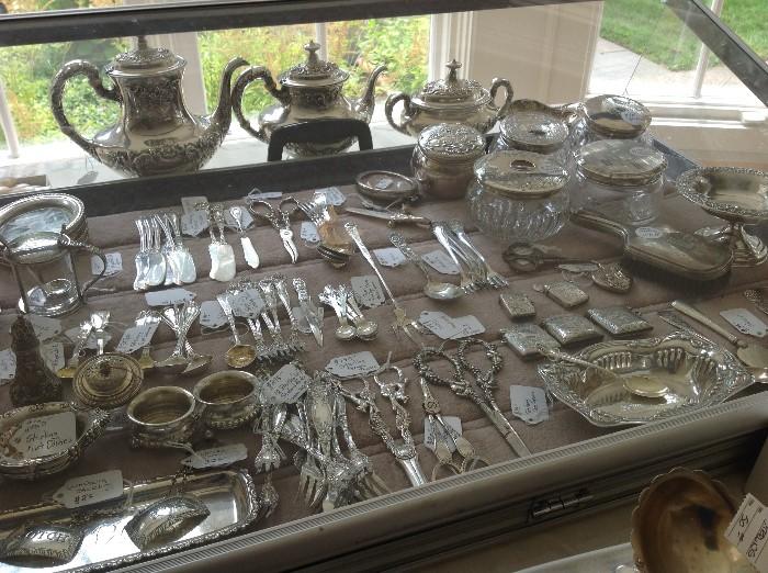 Great antique English & American sterling silver in all forms.