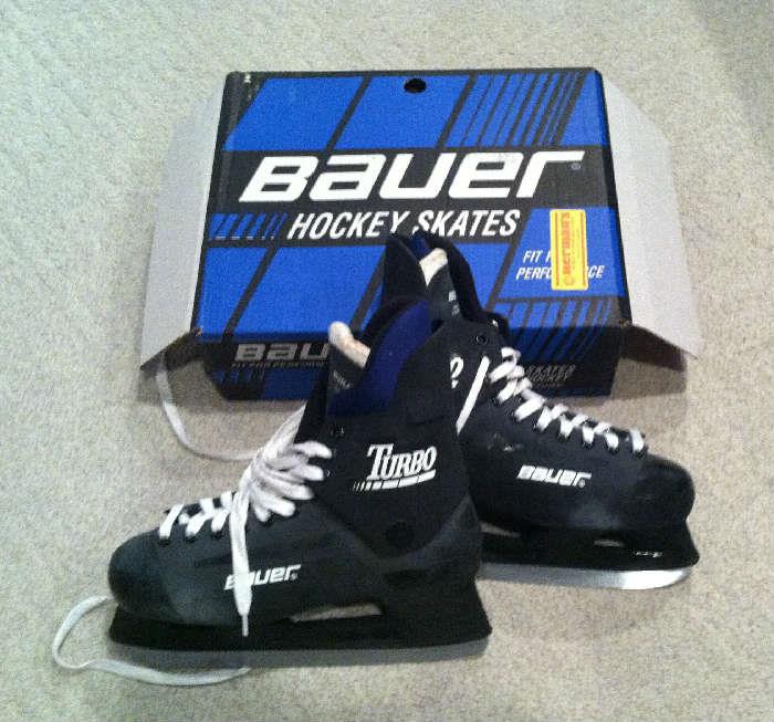 Bauer Hockey Skates (size 11 skate; closer to size 12 or 12-1/5 shoe); great condition