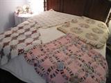 Antique quilts in excellent condition