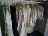 Antique clothes.  Dresses, skirts, tops and undergarments....AMAZING