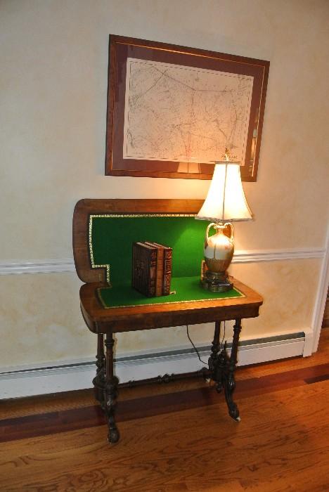 Marquetry Card Table