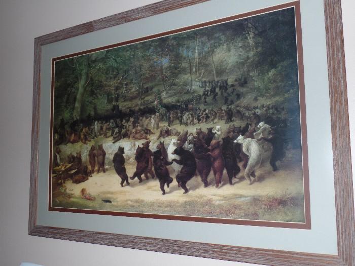 After Bruegel, "Dancing Bear Wedding"