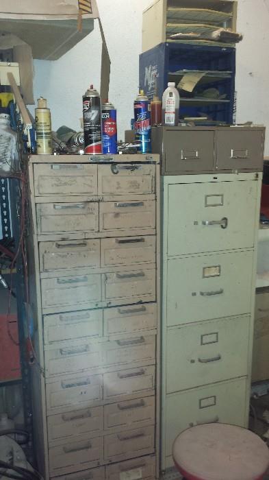 Vintage and Regular File Cabinets