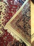 Backside of Persian rug