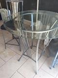 There are 2 of these 3 piece bistro sets In this sale