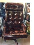 Leather executive chair