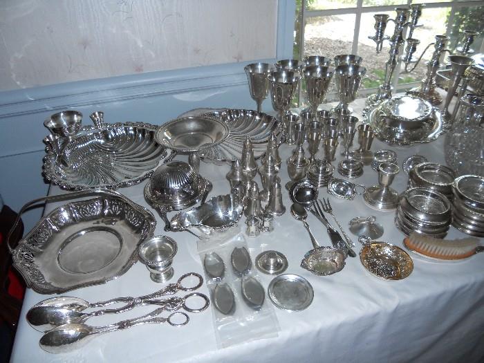 Most of these pieces are sterling silver