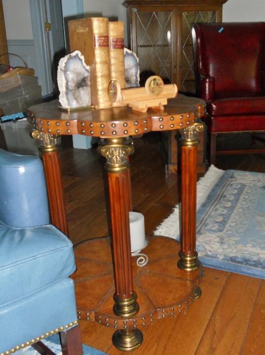 Hand Made Maitland Smith Occasional Table
