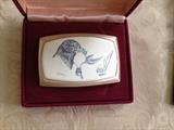 Scrimshaw Belt Buckle