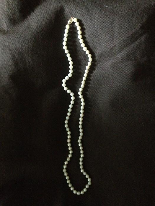 Heirloom 20" Strand of Cultured Pearls