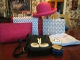 VINTAGE PURSES HATS VANITY ITEMS