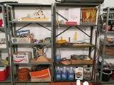 still more garage items and shelving