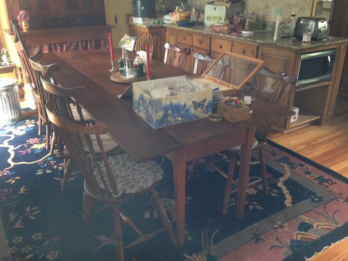 Authentic Antique Farm Table - A beauty!