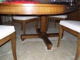 Dining table pedestal