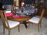 Drexel dining table and chairs