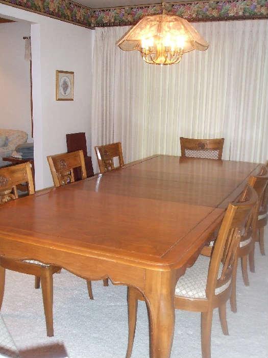 Johnson-Hadley dining table and chairs