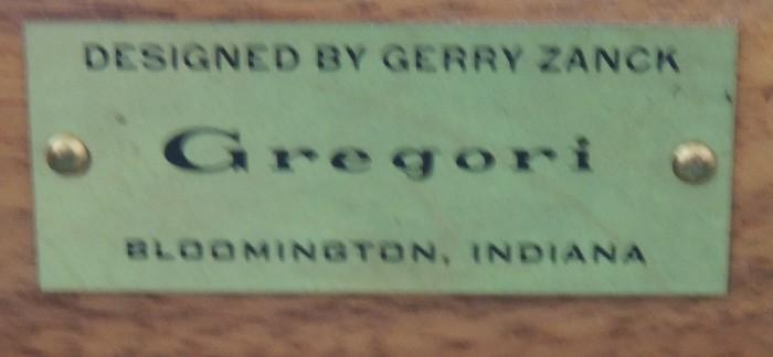 Gerry Zanck bar cart by Gregori