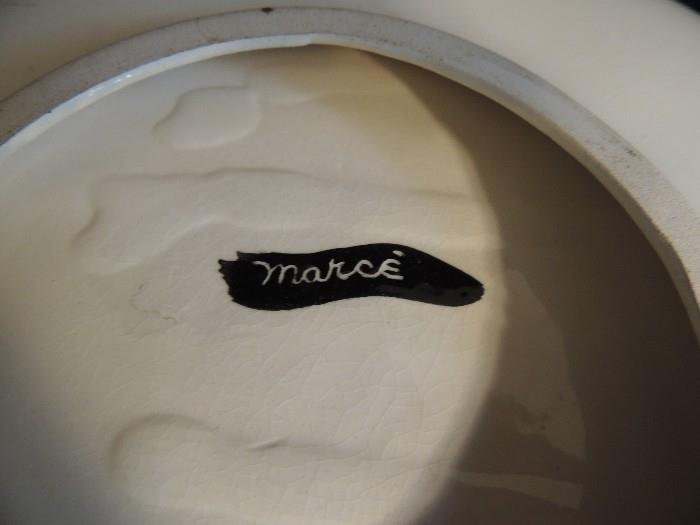 Decorative plate by Marce