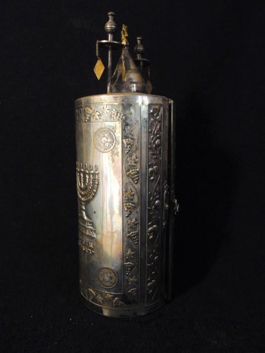 Judaica including ceremonial /gift torah