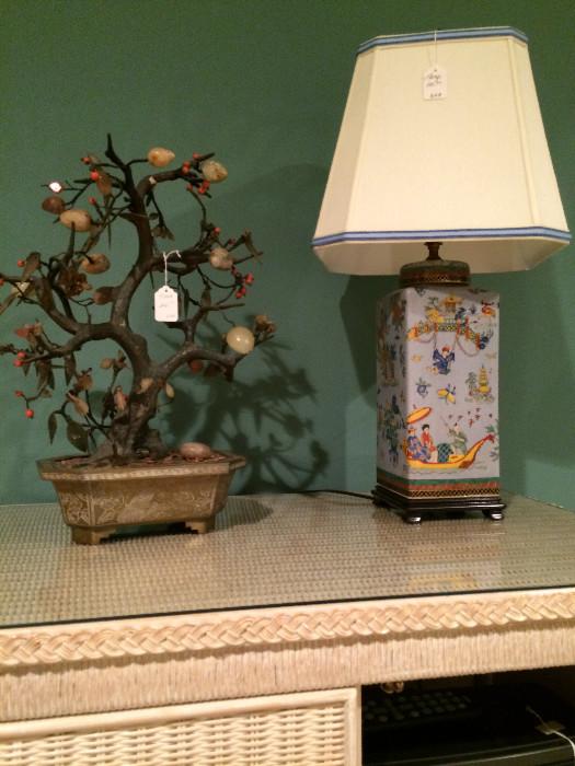                                  Asian decor/lamp