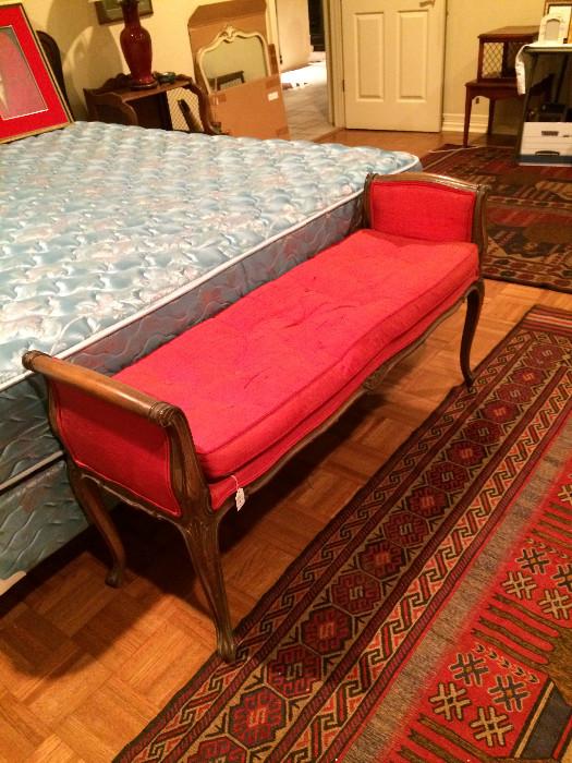                              Provincial bed bench