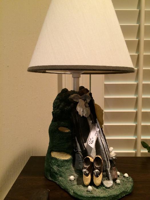                              Small golf lamp