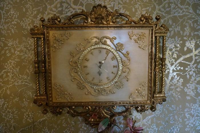 Hollywood Regency Clock