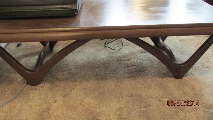 MID CENTURY COFFEE & END TABLE