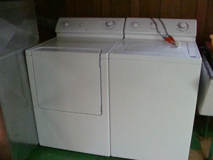 Maytag Washer & Front Load Dryer Commercial Size