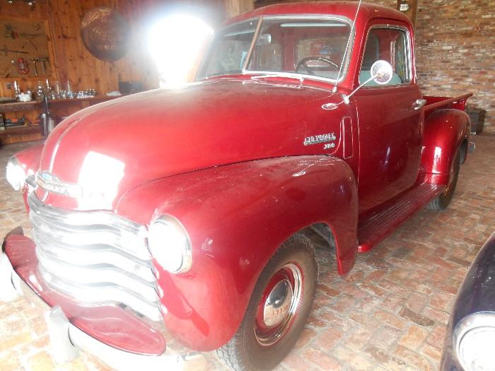 1951 Chev. 3100 Five Window Pick Up - A Good Driver